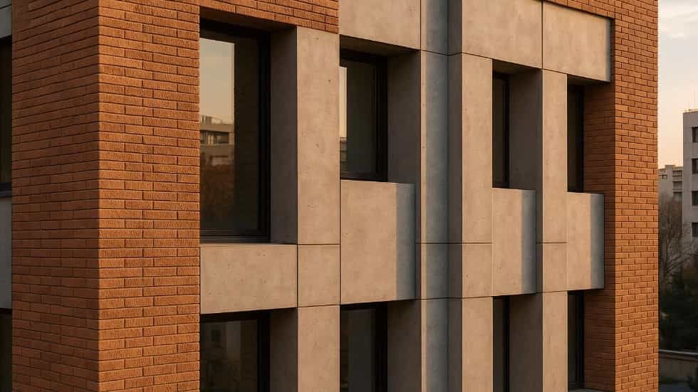 جدیدترین مدل‌های آجر نسوز و تایل بتنی اکسپوز در قائمشهر